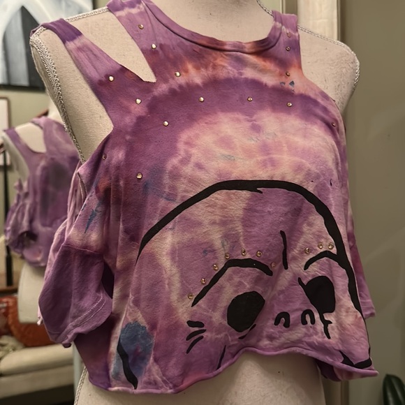 UPCYCLED CHEAP MONDAY TEE - Picture 2 of 4